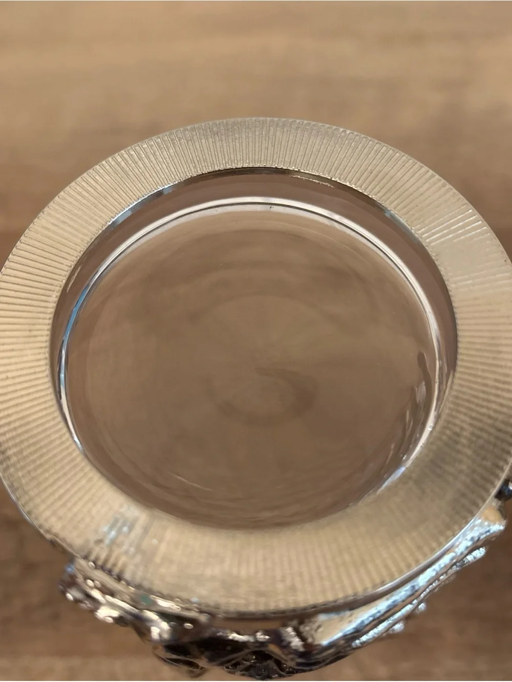 Silver Skeleton Hand Accent Highball Glasses - Pottery Barn Set of 2